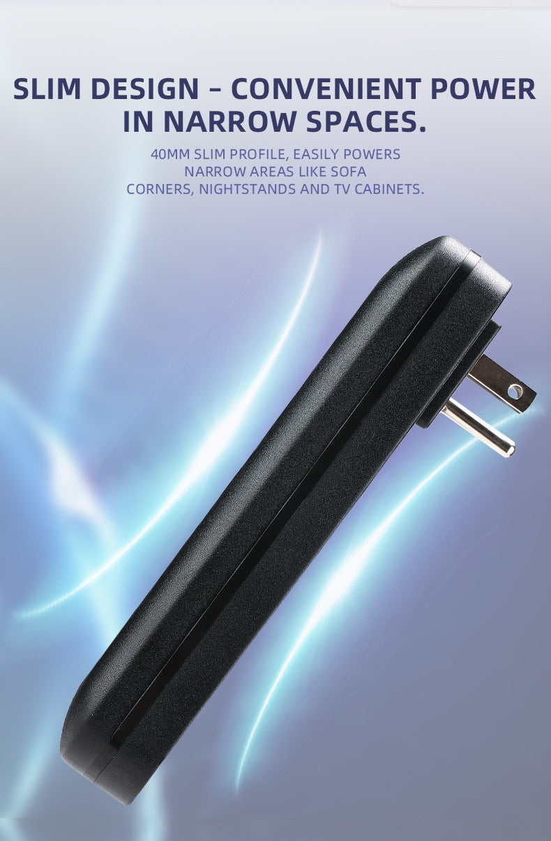 美国标准转换插座，一转五孔，一转八孔带USB，旅行便携转换插座，110V~240V宽电压。