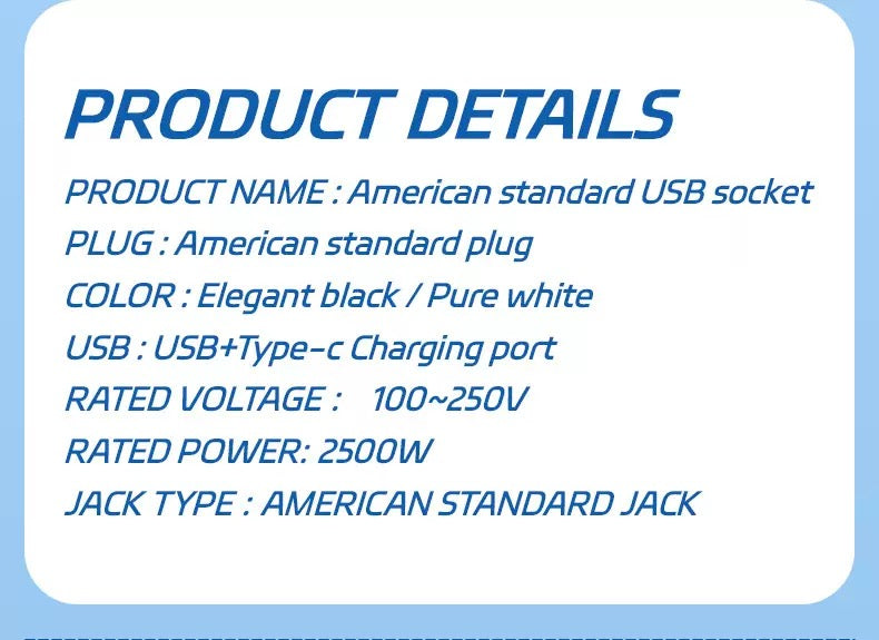 魔方转换插座，多功能插座扩展器，带浪涌保护，紧凑型四面七端口设计，支持USB充电，适用于 iPhone、iPad 系列，大学宿舍/办公室/家庭/旅行必备 2025